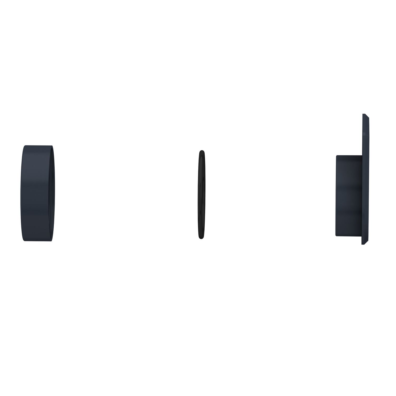 Picture of Flush mounting kit, Harmony XB5, Ø30 for push buttons and pilot lights Ø22, plastic, 1-line legend