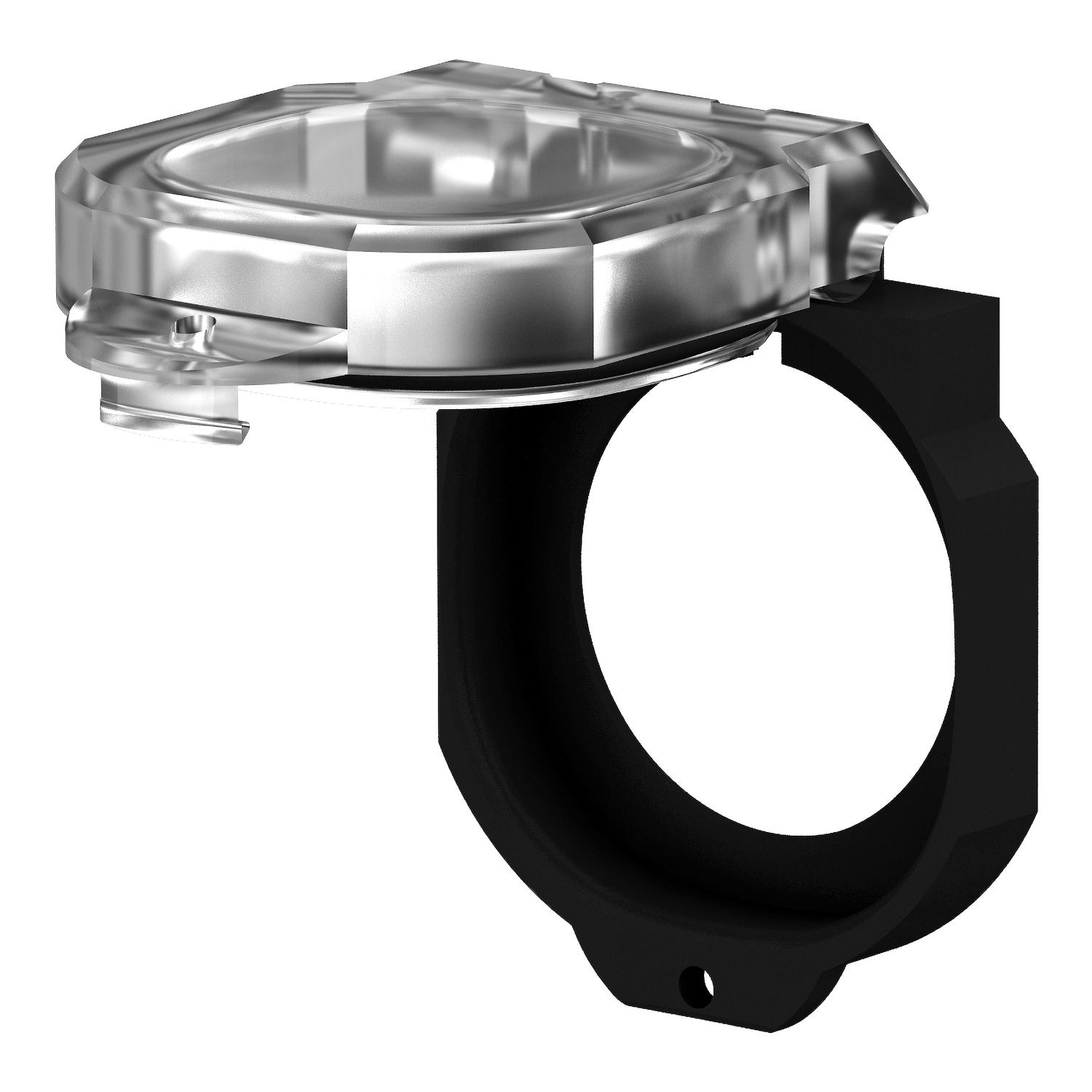 Picture of Rigid protection cover, Harmony XB5, plastic, transparent, for RJ45 and USB ports