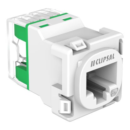 Picture of RJ45 Jack, Clipsal Actassi, CAT6A UTP 30M