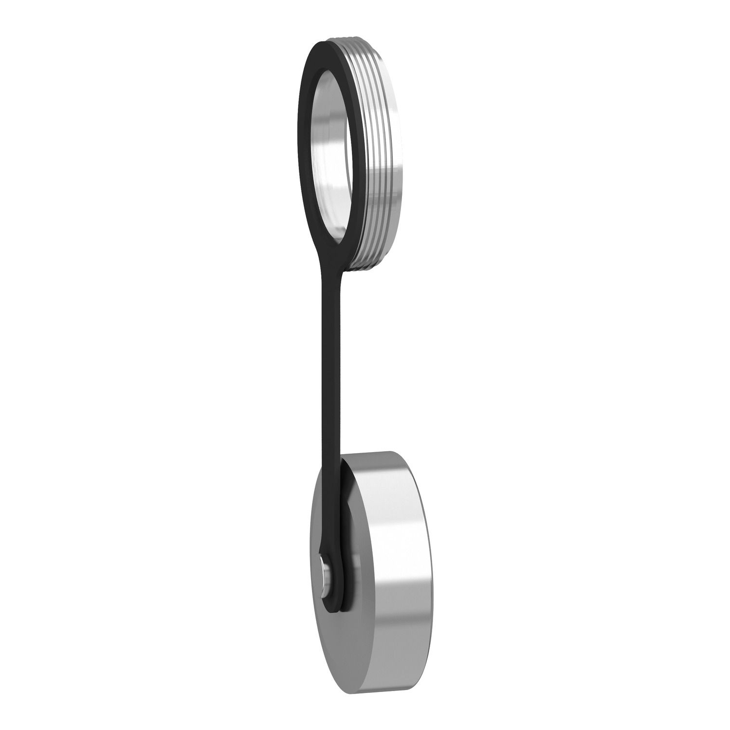 Picture of Protection cover, Harmony XB5, metal, silver, for RJ45 and USB ports