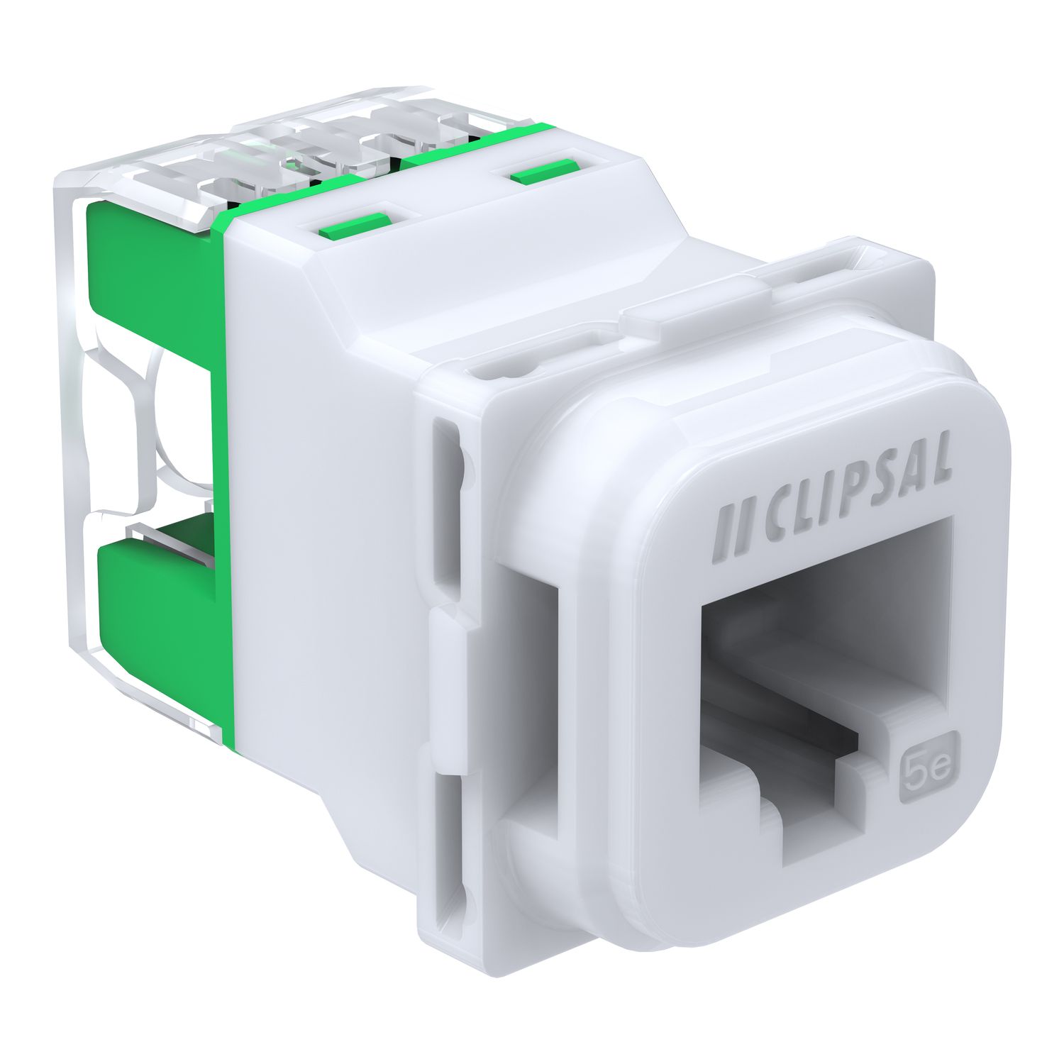 Picture of RJ45 Jack, Clipsal Actassi, CAT5E UTP 40M