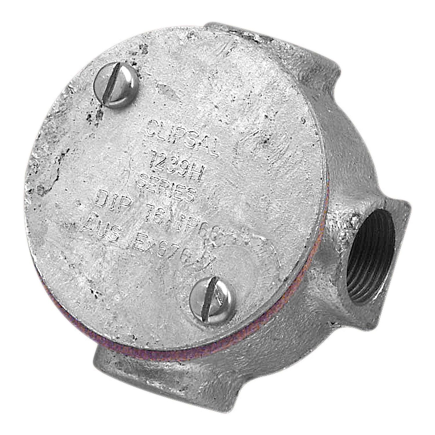 Picture of Machine Cast Fittings, Clipsal - Cable Management, Junction Boxes and Lid Kits, IP66, 20mm, 3 Way