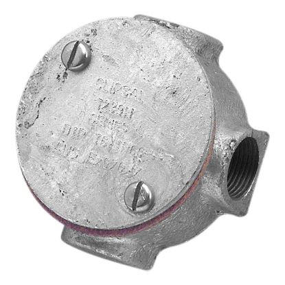 Picture of Machine Cast Fittings, Clipsal - Cable Management, Junction Boxes and Lid Kits, IP66, 20mm, 3 Way