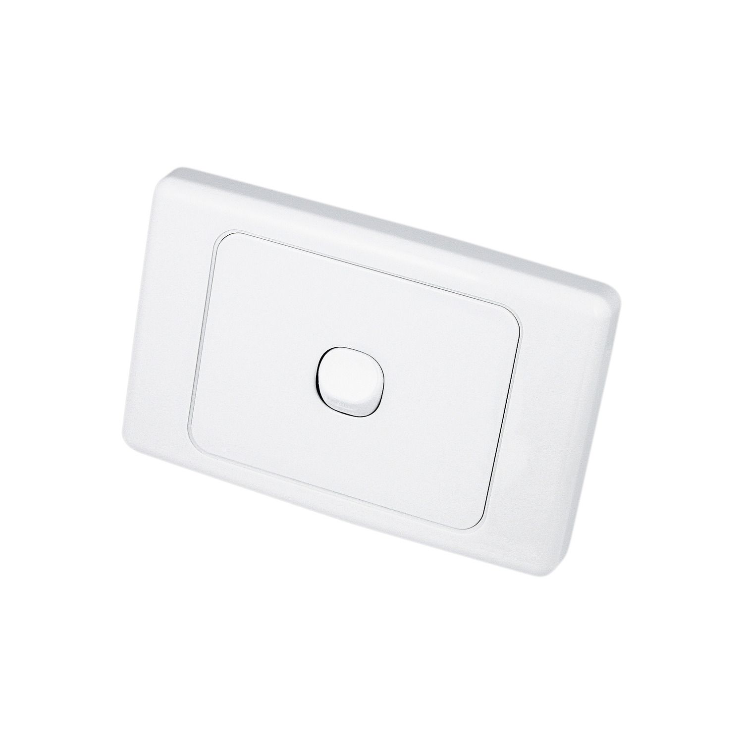 Picture of Flush Switch, 2000 Series, 1 Gang, 250VAC, 10A, Series 2000, Weatherproof, Horizontal, IP66