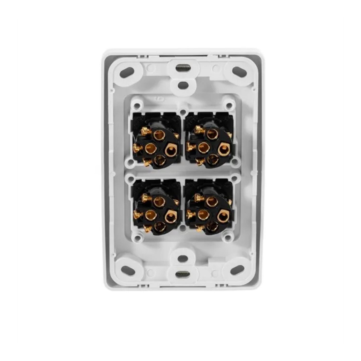 Picture of Flush Switch, 2000 Series, 4 Gang, 250VAC, 10A, Standard, Vertical