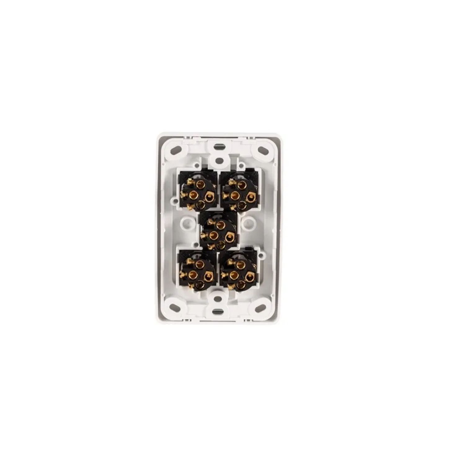 Picture of Flush Switch, 2000 Series, 5 Gang, 250VAC, 10A, Standard, Vertical