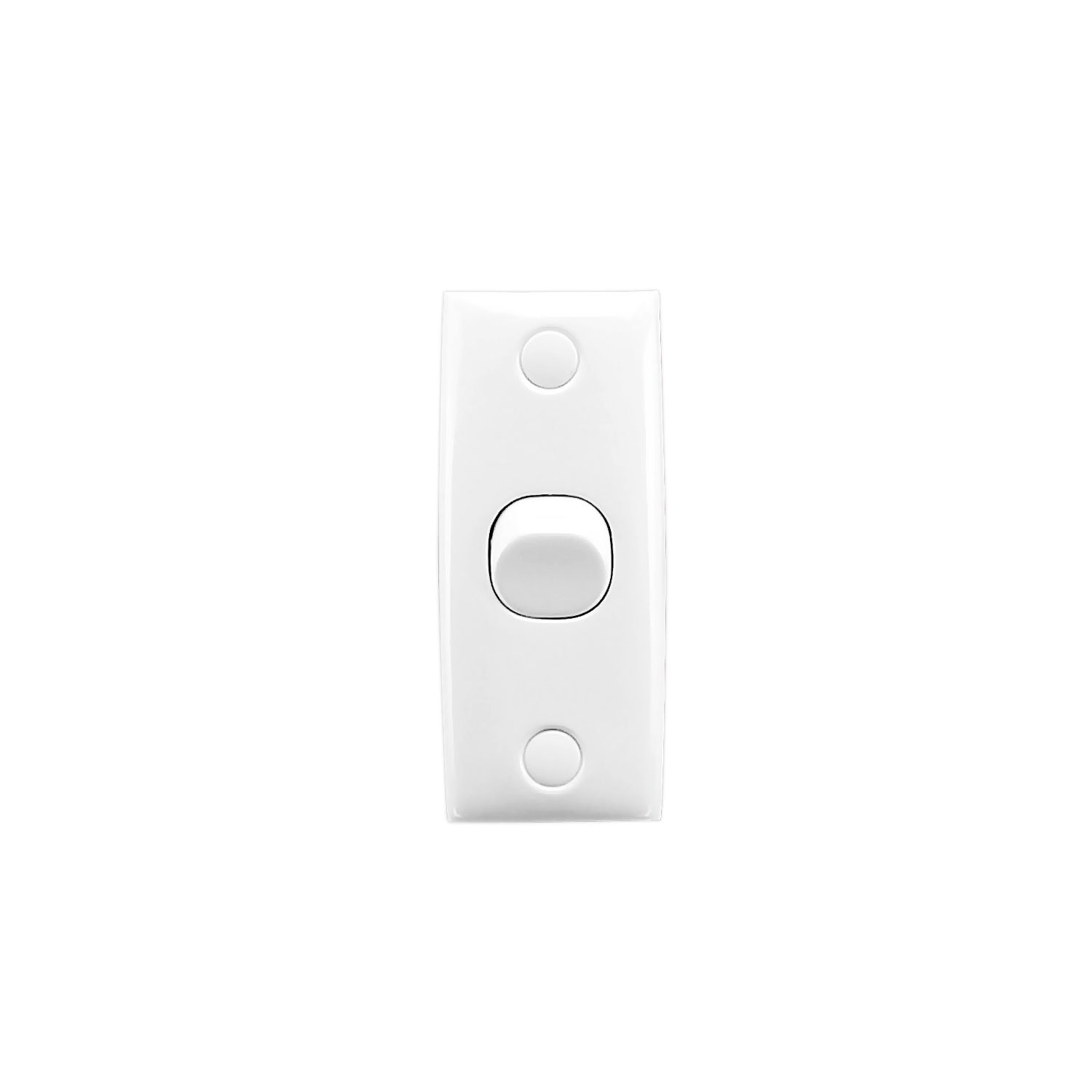 Picture of Flush Switch, Standard Series, 1 Gang, 2 Pole, 250VAC, 10A, Architrave