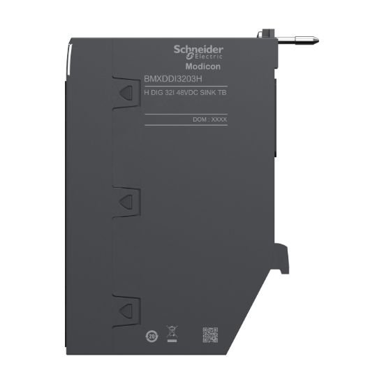 Picture of Discrete input module, Modicon X80, 32 inputs, 48V DC positive, for severe environments