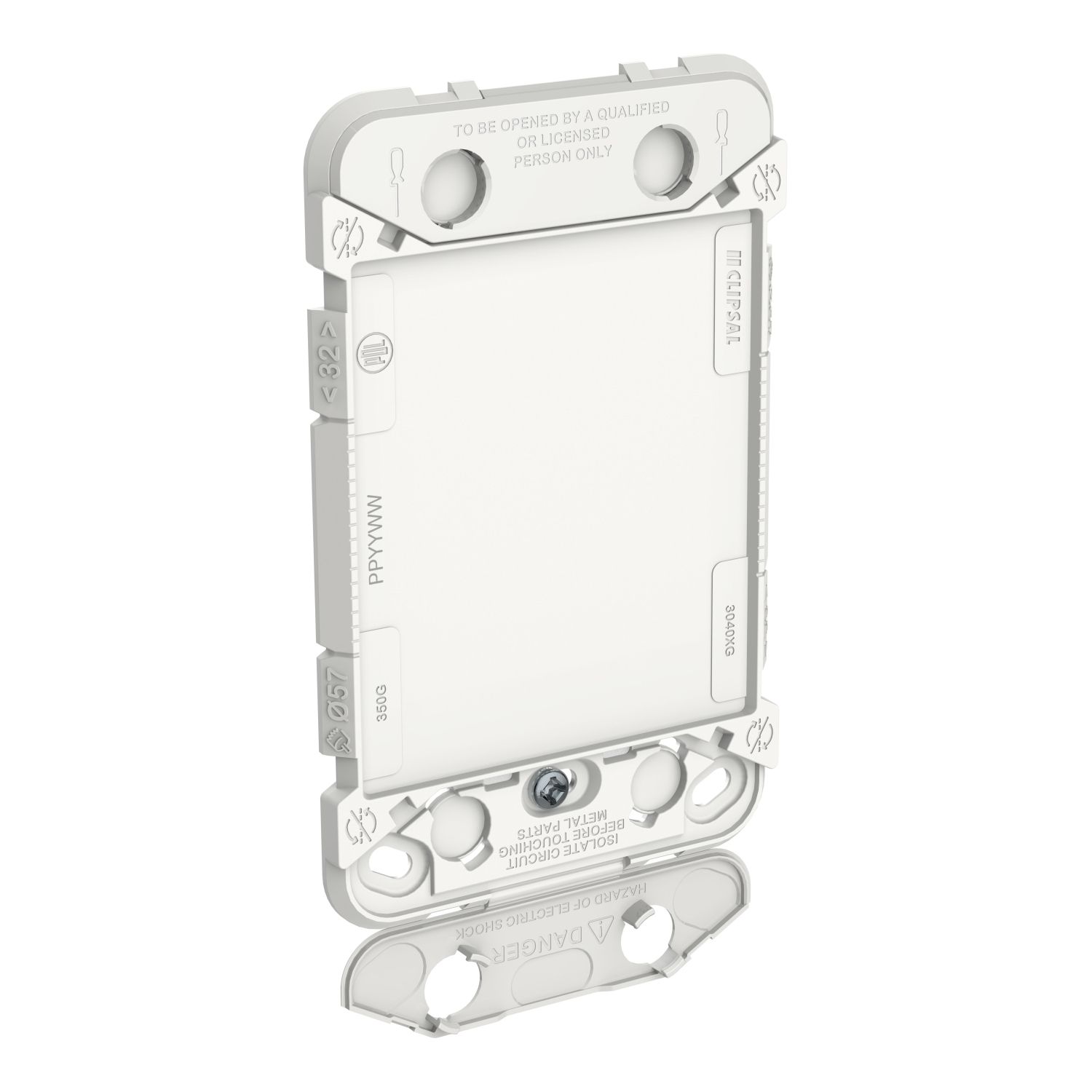 Picture of Switch Blank Grid Plate, Clipsal Iconic, Horizontal/Vertical Mount