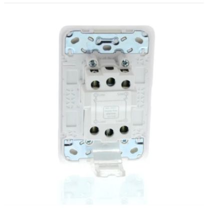 Picture of Cooking Appliance Isolator Switch and Skin, Clipsal Iconic, Horizontal/Vertical MountDouble Pole 250V, 45A