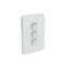 Picture of Switch Plate Skin, Clipsal Iconic, 3 Gang, Horizontal/Vertical Mount