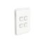 Picture of Switch, Clipsal Iconic, Vertical 4 Gang, 1/2 Way 10AX,230/240V, IP44