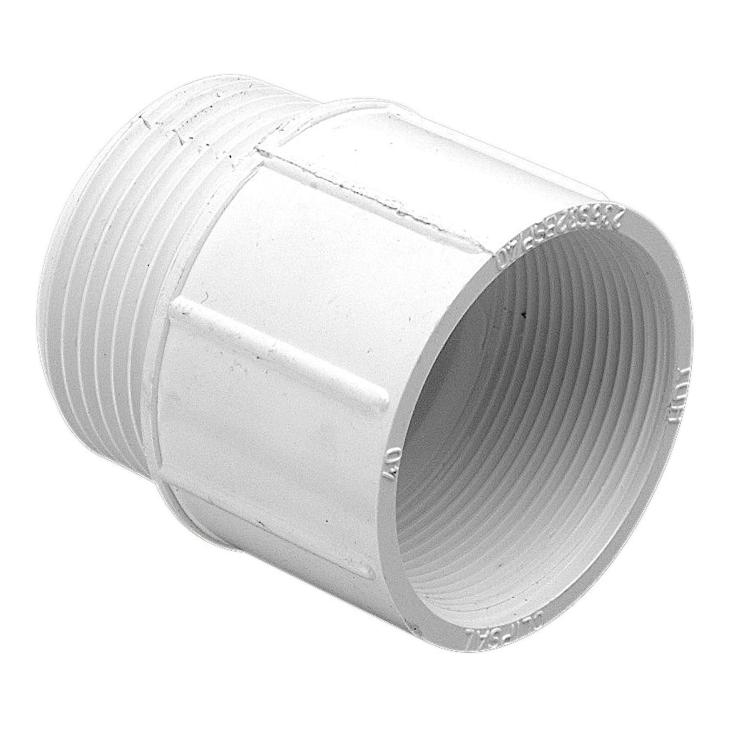 Picture of BSP/Metric Screwed Converter, Clipsal - Cable Management, PVC, Male 32BSP Female 40mm