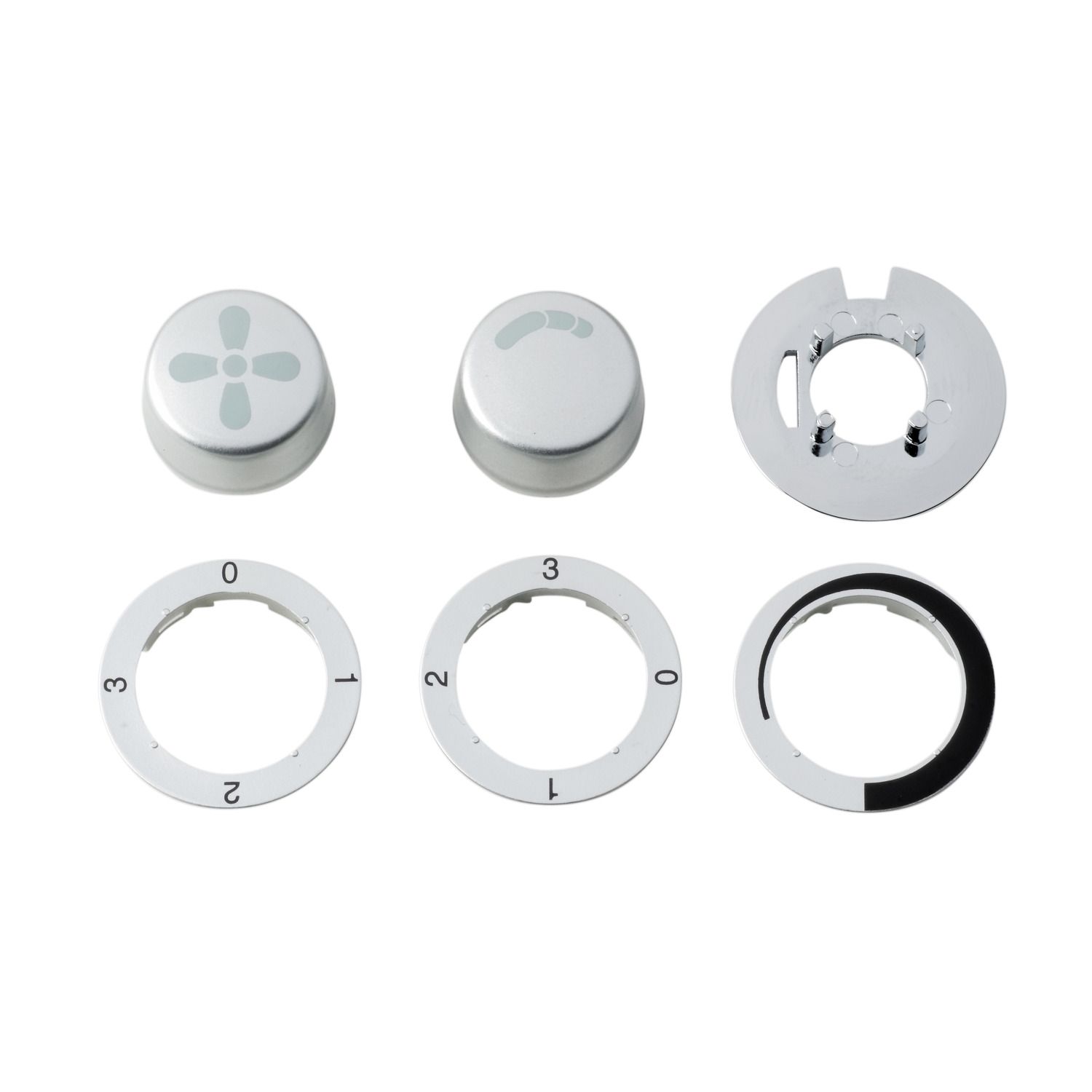 Picture of Light Dimmer and Fan Control Mechanism Knob Kit, Saturn Series, suits Horizon Colours