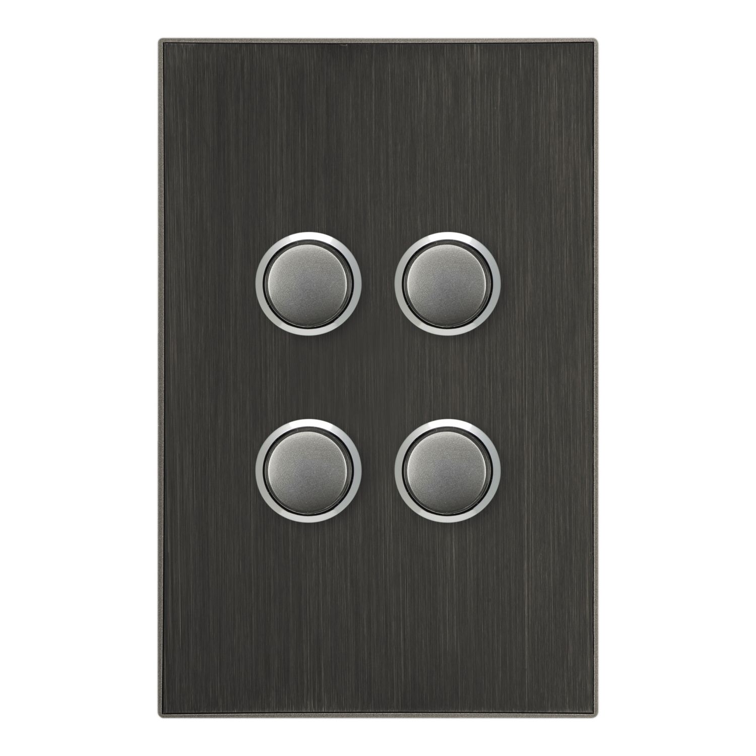 Picture of Push Button Switch, Saturn Series, 4 Gang, 250V, 16AX/20A