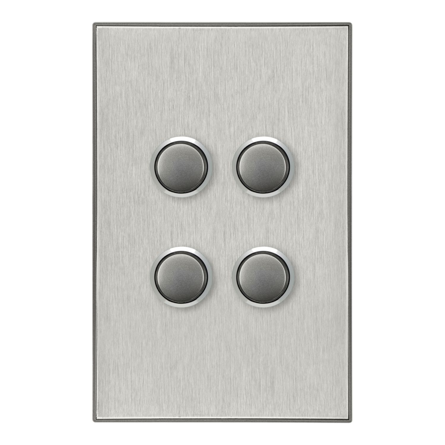 Picture of Push Button Switch, Saturn Series, 4 Gang, 250V, 16AX/20A