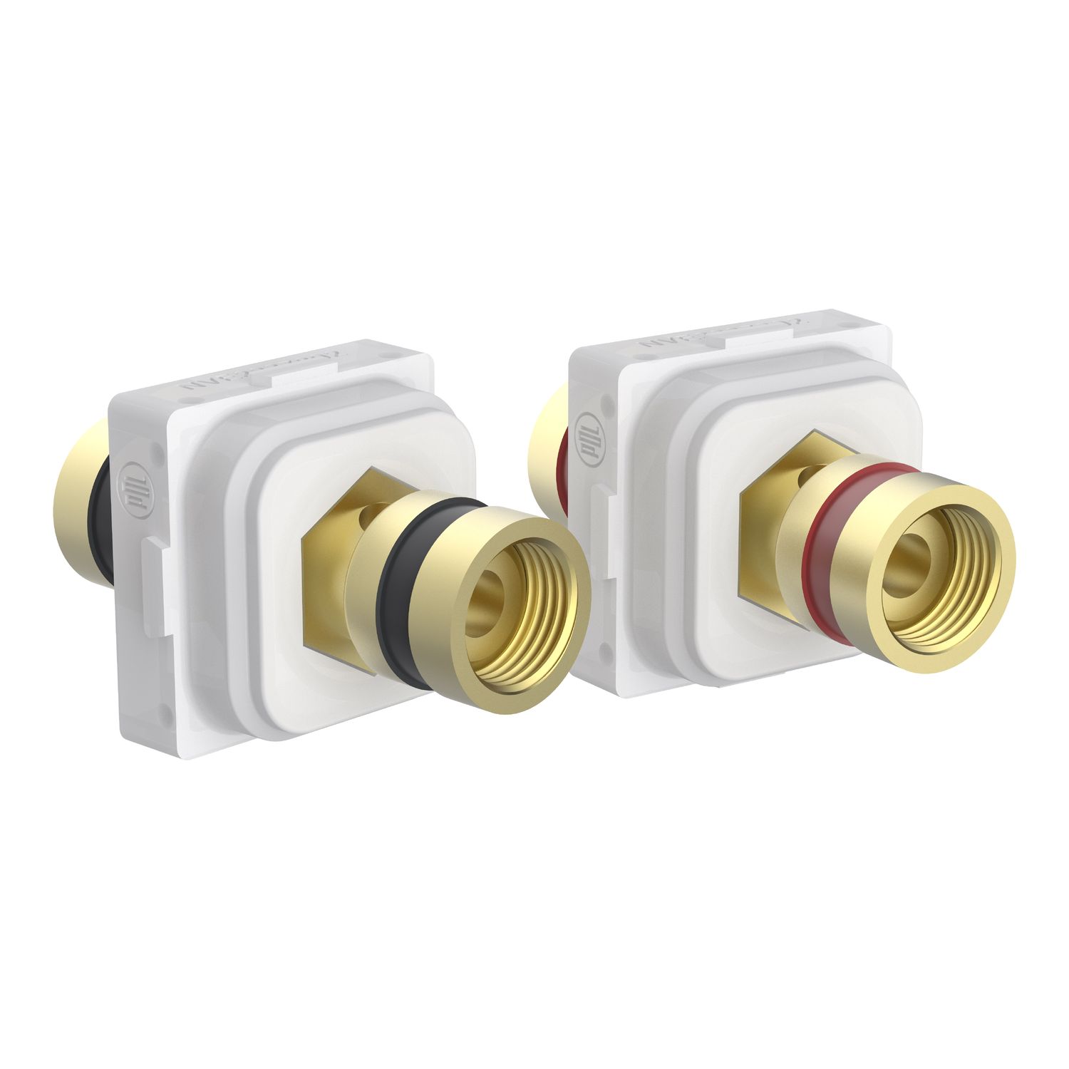 Picture of Banana Audio Connector, Clipsal Iconic, Red Band