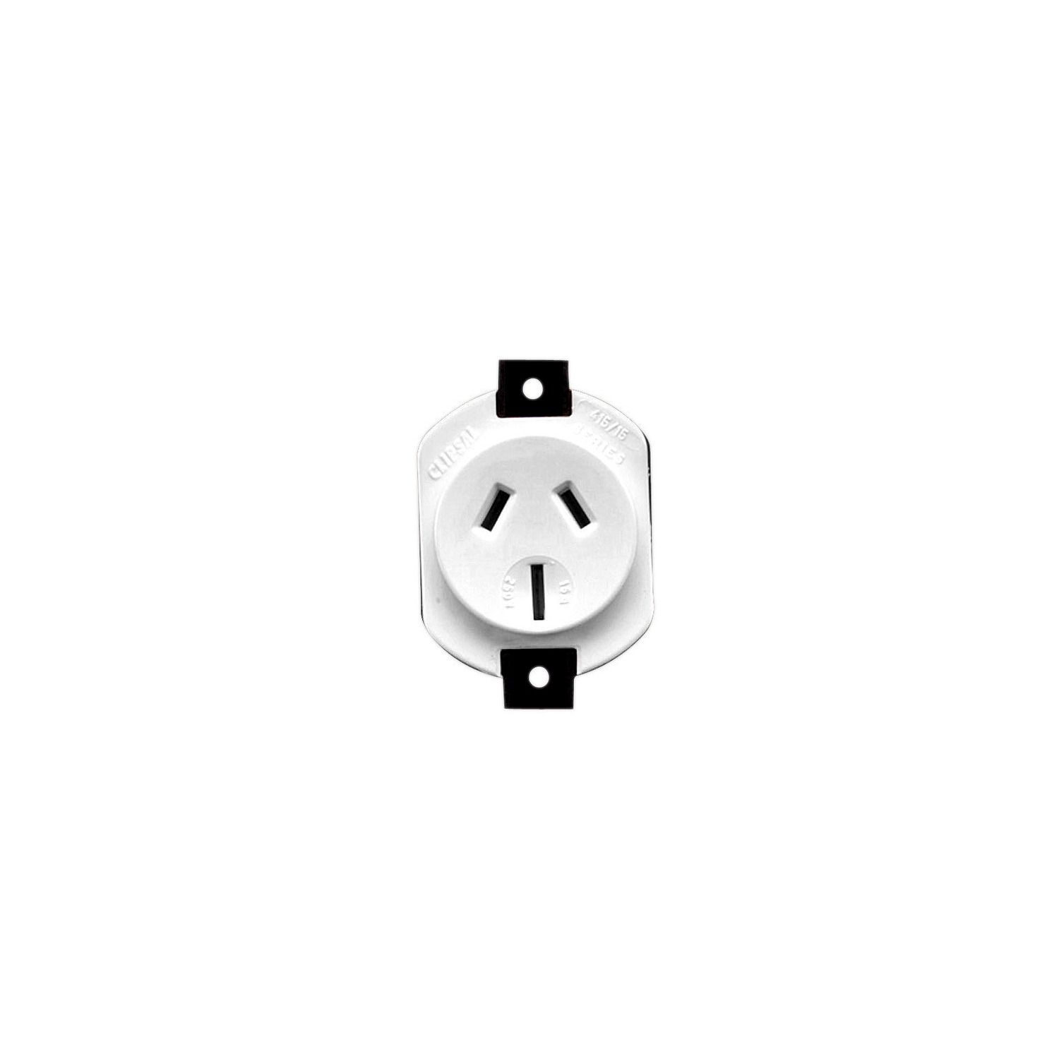 Picture of Socket, Standard Series, Flush 3 PIN 15A 250V Lb