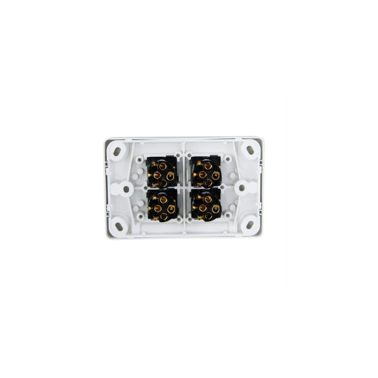 Picture of Flush Switch, Classic C2000 Series, 4 Gang, 250VAC, 10A, Standard, Horizontal