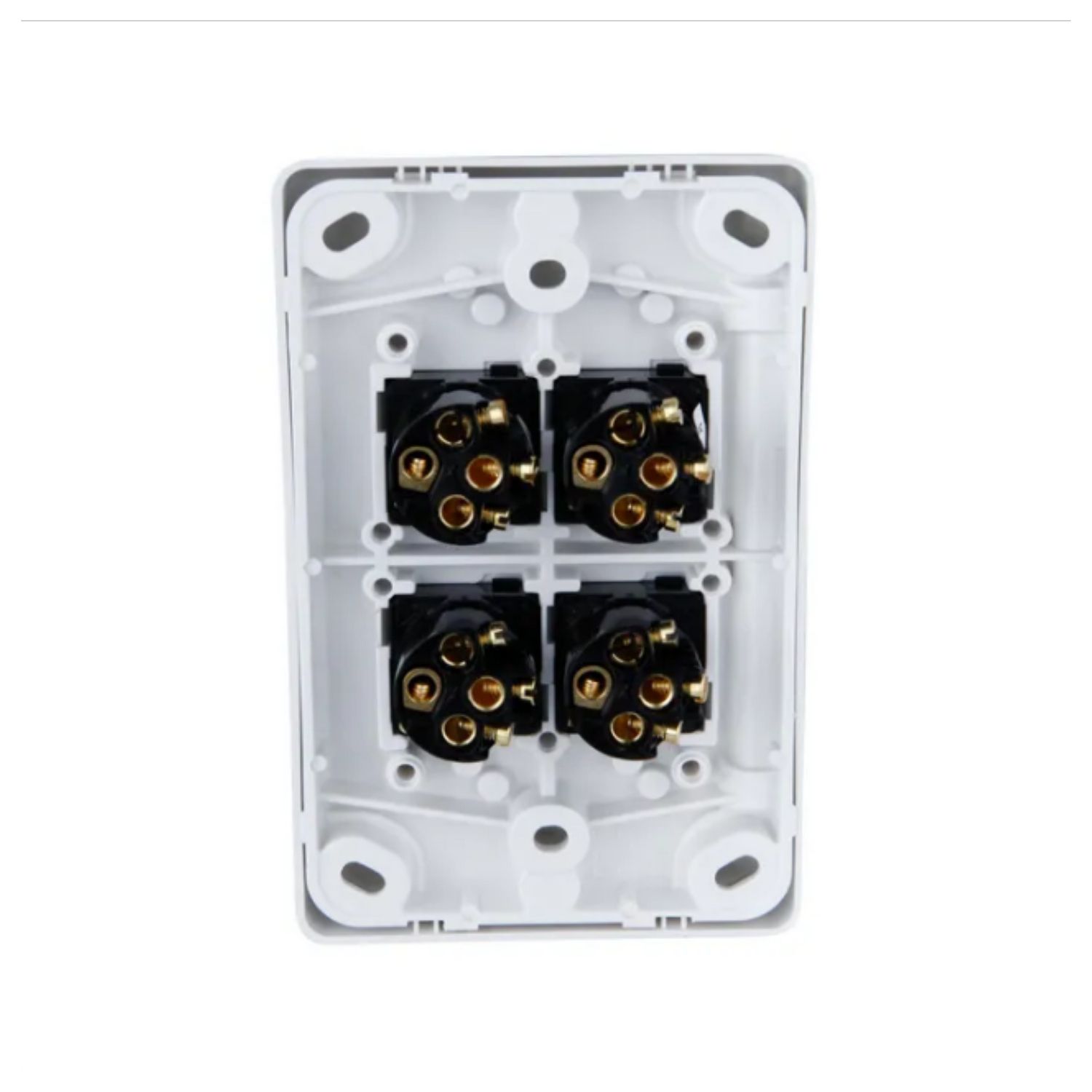 Picture of Flush Switch, Classic C2000 Series, 4 Gang, 250VAC, 10A, Standard, Vertical