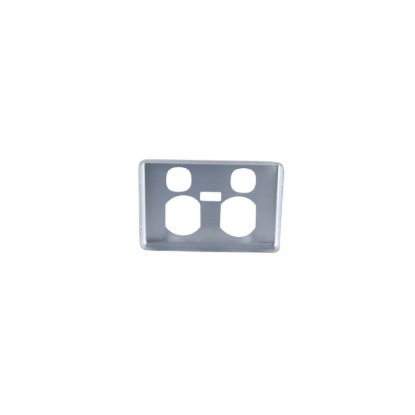 Picture of Socket Outlet Cover Plate, Classic C2000 Series, Horizontal Mount for Twin Switched Socket
