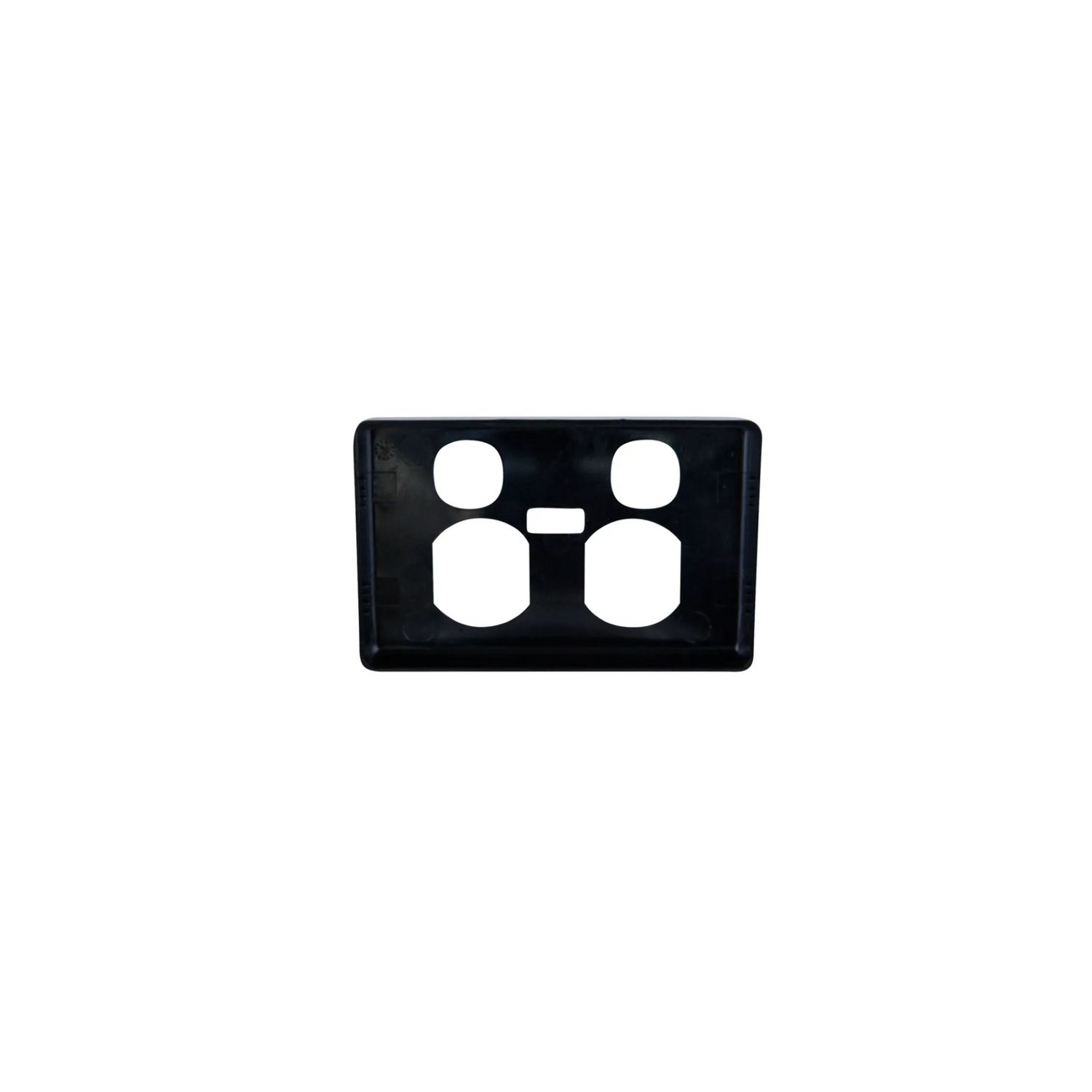 Picture of Socket Outlet Cover Plate, Classic C2000 Series, Horizontal Mount for Twin Switched Socket