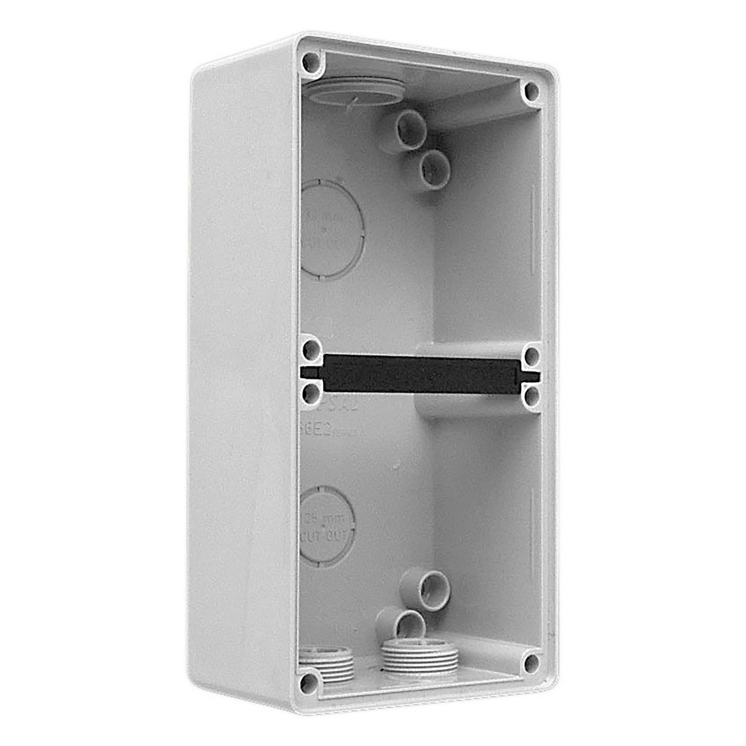 Picture of Mounting Enclosure, Clipsal - 56 Series, 2 Gang (198 x 101 x 63mm high)