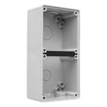 Picture of Mounting Enclosure, Clipsal - 56 Series, 2 Gang (198 x 101 x 63mm high)