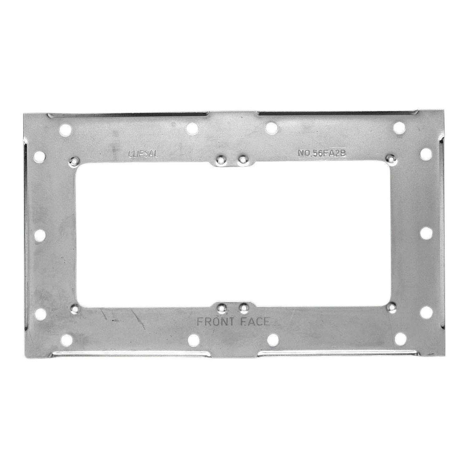 Picture of Metal Mounting Bracket, Clipsal - 56 Series, Suits 56FA2, 2 Gang
