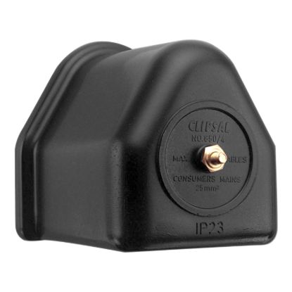 Picture of Mains Connection Box, Clipsal - Cable Management, Unfused, 4 Terminal, 32-25mm Dual Screwed Entry