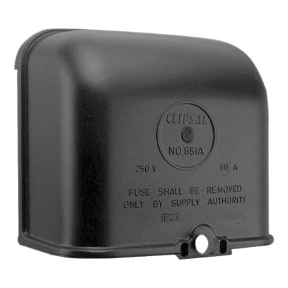 Picture of Mains Connection Box, Clipsal - Cable Management, Fused, 80A Single Phase