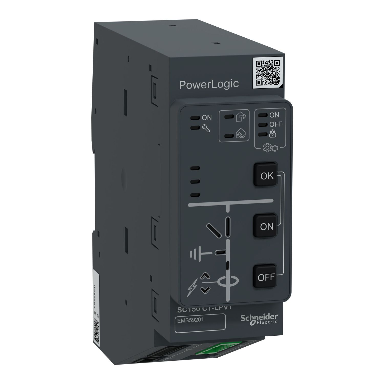 Picture of PowerLogic SC150 CT-LPVT/VT: Switch controller, 1/5 A, LPVT/VT sensors