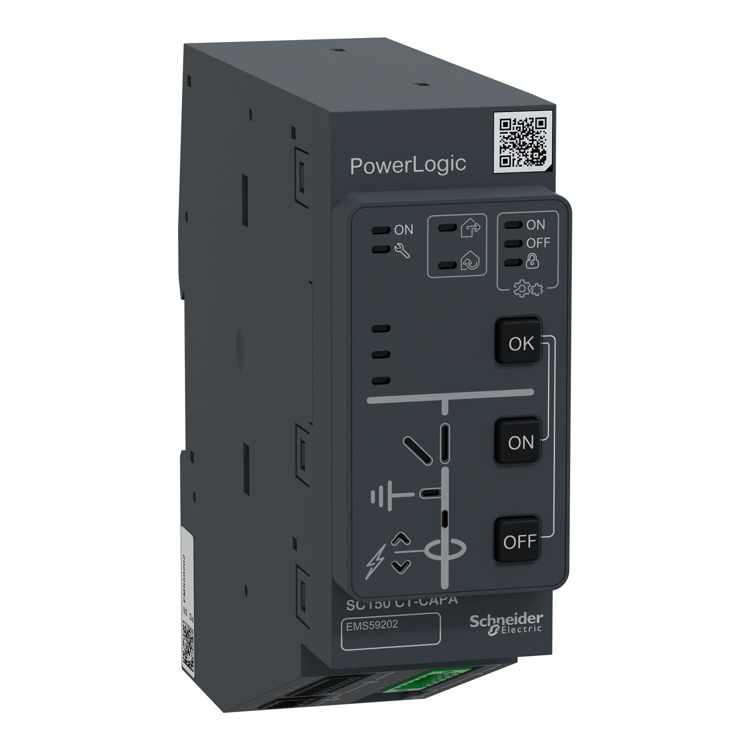Picture of PowerLogic SC150 CT-CAPA: Switch controller, 1/5 A, VPIS/VDS/PPACS sensors