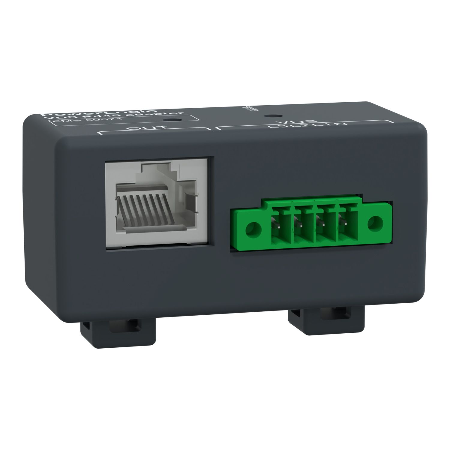 Picture of PowerLogic VDS LRM voltage adapter, RJ45 output for SC150