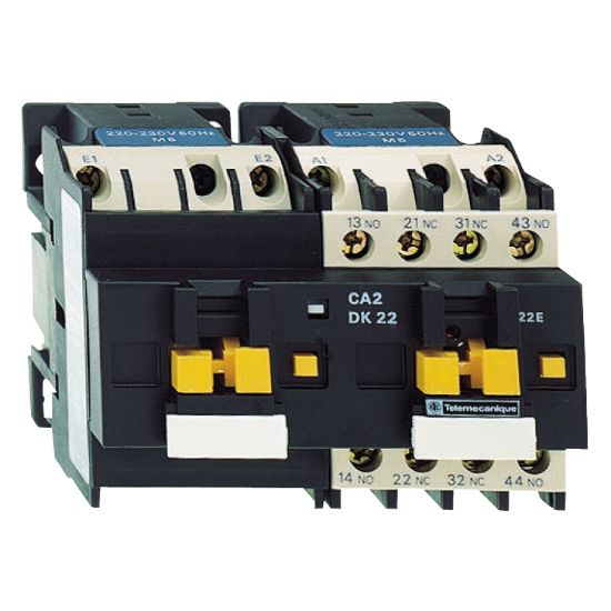 Picture of contactor CA2-D - 2 NO + 2 NC - bistable - 10 A - 240 V AC