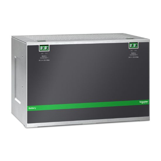 Picture of Easy UPS battery module, 24V DC-DC, DIN Rail, Industrial, 4.5Ah
