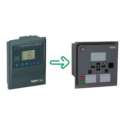 Picture of EcoFit Life Extension Essential, ECOFIT Sepam 20&40 with Easergy P3, P3U30, 24…48 V DC, 48...230 V AC/DC,16 DI,8 DO & 1 Watchdog