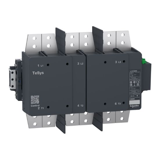 Picture of Contactor,TeSys F,3P(3NO), AC-1 <= 1000V 2600A,100-250V AC/DC coil