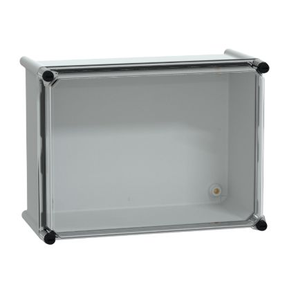 Picture of Enclosure, EVlink Pro AC, Metal, IP66, pedestal mount in metallic kit enclosure, for 25mm² to 35mm² cable