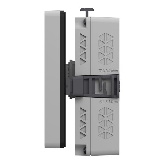 Picture of Basic touch panel modular terminal, Proface STM6000, GP-ProEX, 4"W display, 1 COM, 2 Ethernet, 24V DC