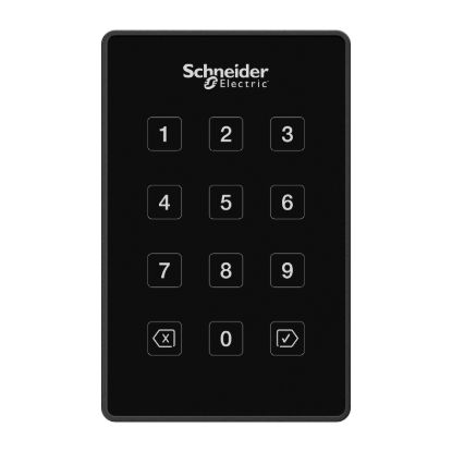 Picture of Security Expert smartcard reader, 13.56MHz/125KHz, PIN and keypad, wall plate
