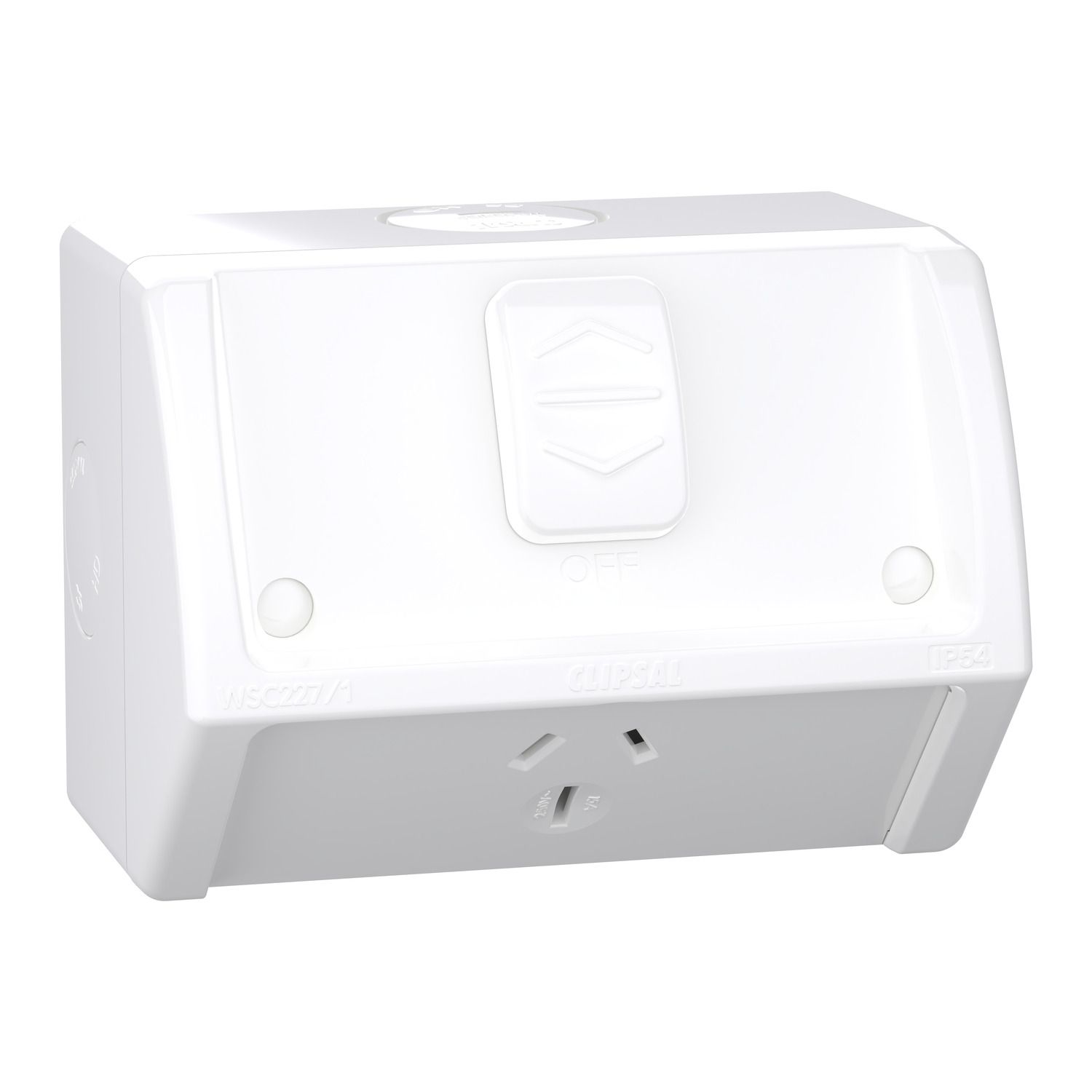 Picture of Socket, Weathershield, Single, 15A, 250VAC, IP54