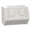 Picture of Socket, Weathershield, Twin, Individually Wired ,10A, 250VAC, IP54