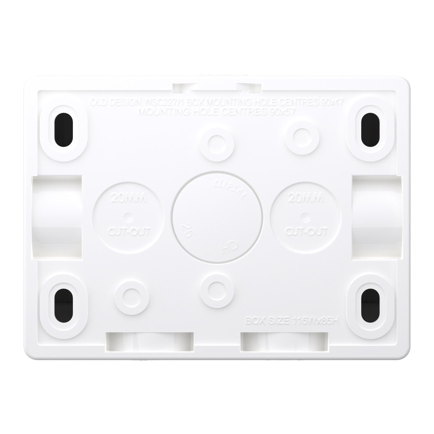 Picture of Socket, Weathershield, Twin, 15A, 250VAC, IP54