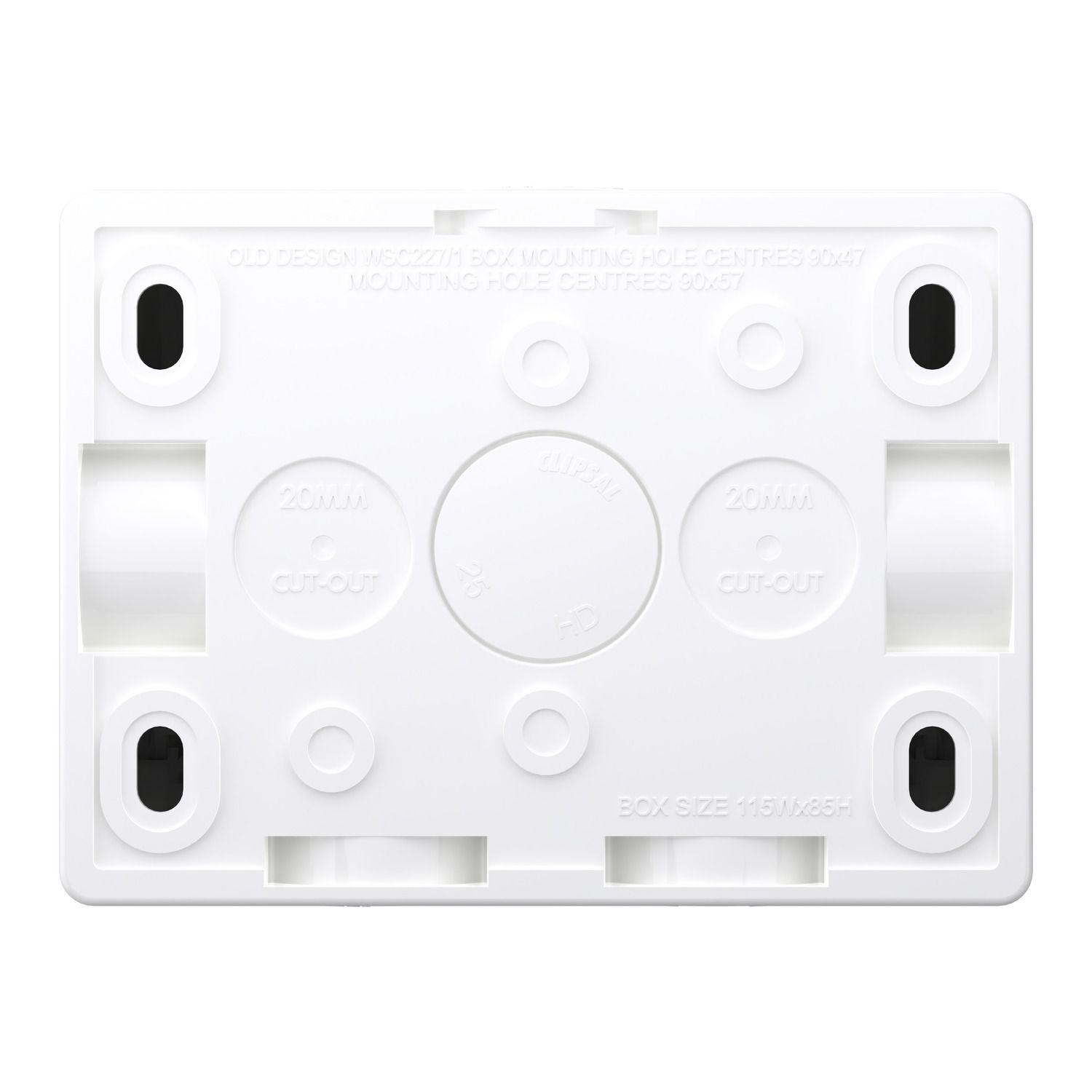 Picture of Twin Socket with Extra Switch, Weathershield, 10A, 250VAC, IP54