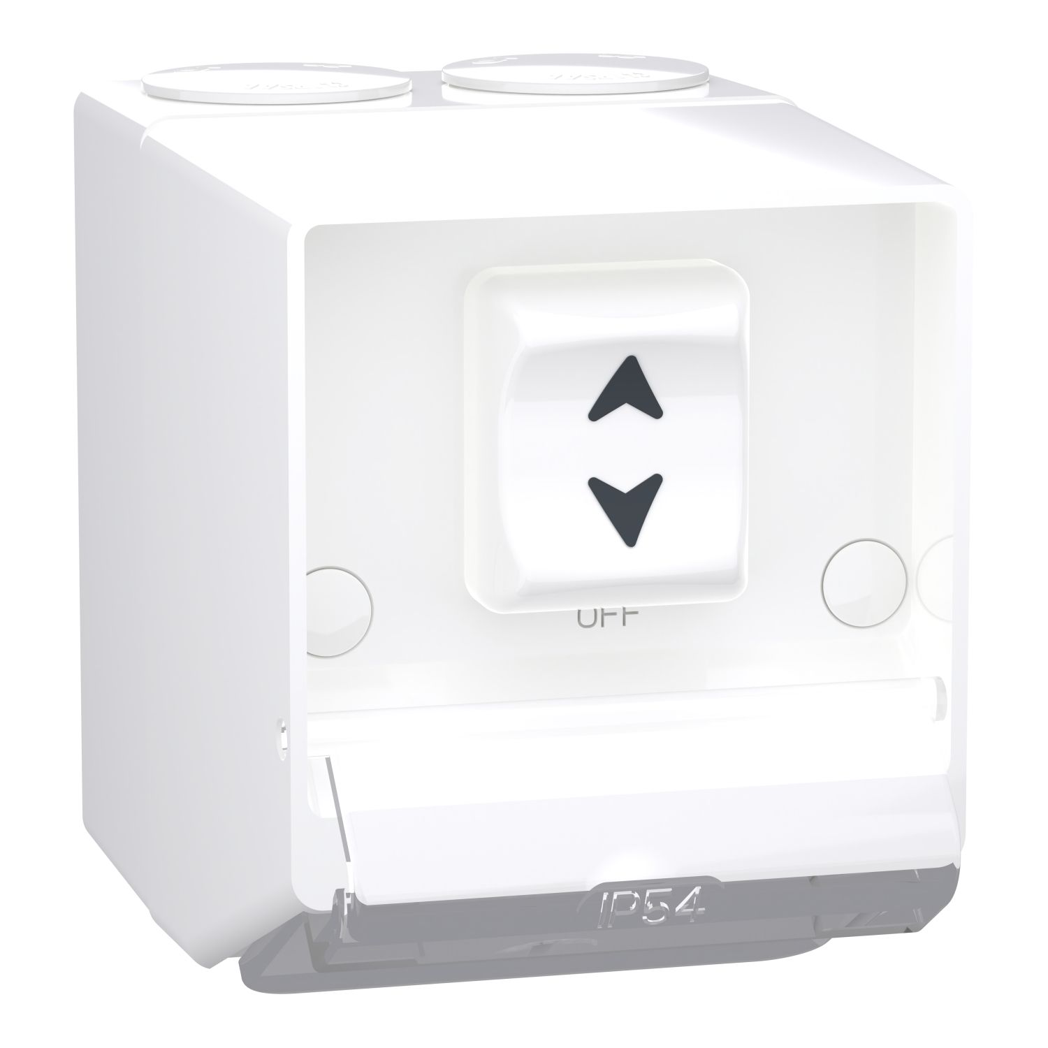 Picture of Socket, Weathershield, Single, Post Mount, 10A, 250VAC, IP54