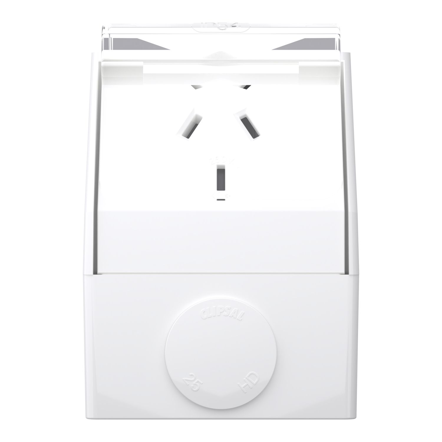 Picture of Socket, Weathershield, Single, Post Mount, 10A, 250VAC, IP54