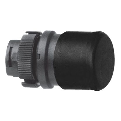 Picture of pushbutton head + 30 - + 22 - black