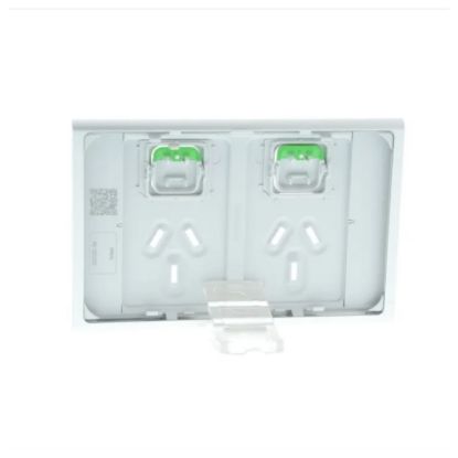 Picture of Styl Double Power Point Skin, Clipsal Iconic, Horizontal Mount, 250V, 10A