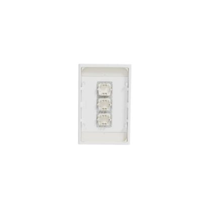 Picture of Styl Switch Plate Skin, Clipsal Iconic, Vertical/Horizontal, 3 Gang